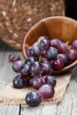 Taze ve lezzetli üzümler