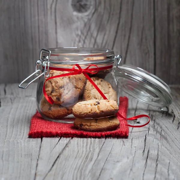 Chocolate chip cookies — Stock Photo, Image