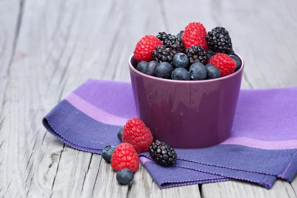 Assorted fresh berries — Stock Photo, Image