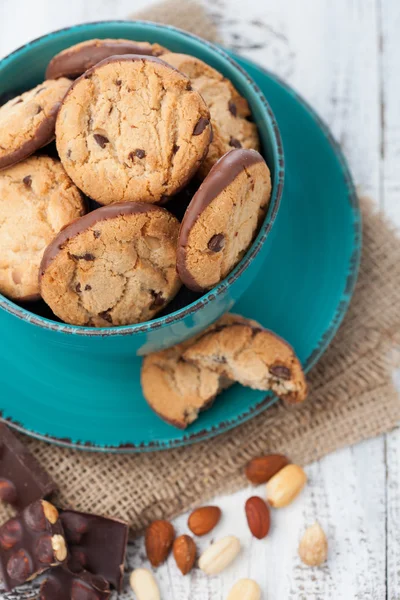 Biscoitos de chocolate — Fotografia de Stock