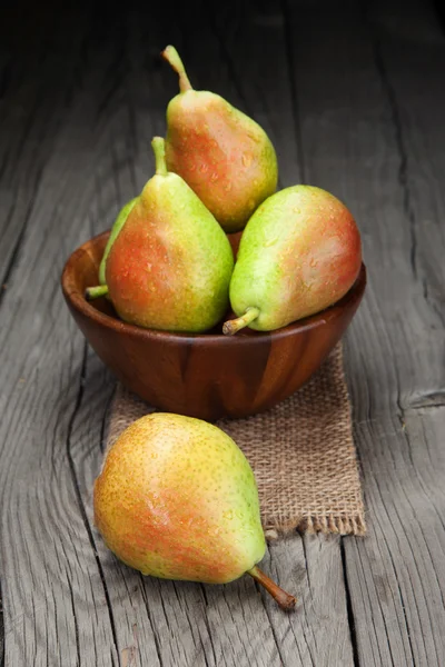Färska päron — Stockfoto