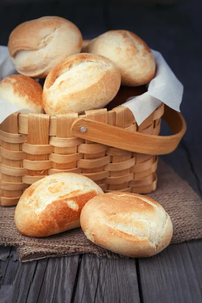 Färska bullar — Stockfoto