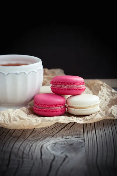 Francuski macaroons — Zdjęcie stockowe