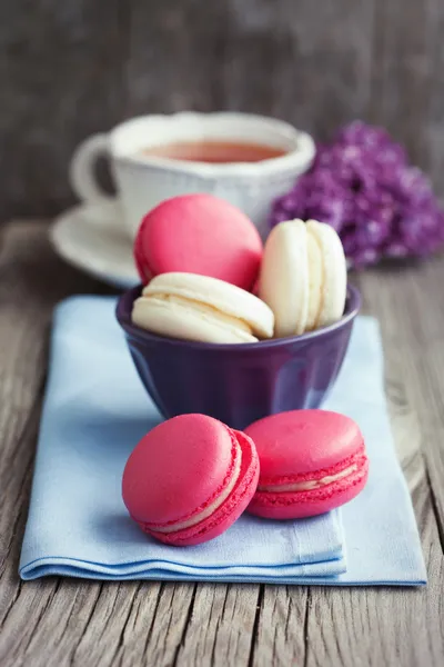 Macaroons franceses — Fotografia de Stock