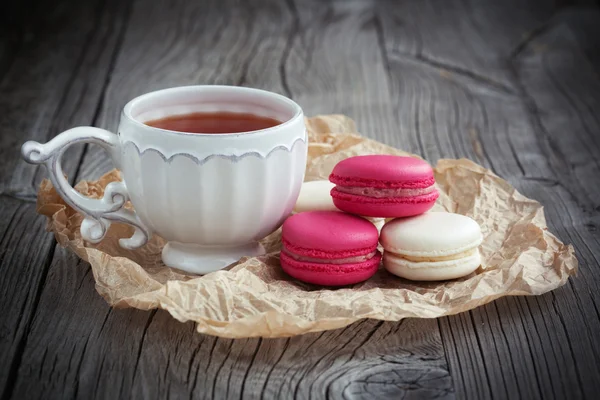 Francuski macaroons — Zdjęcie stockowe