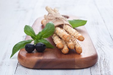 İtalyan grisini ekmek sopa