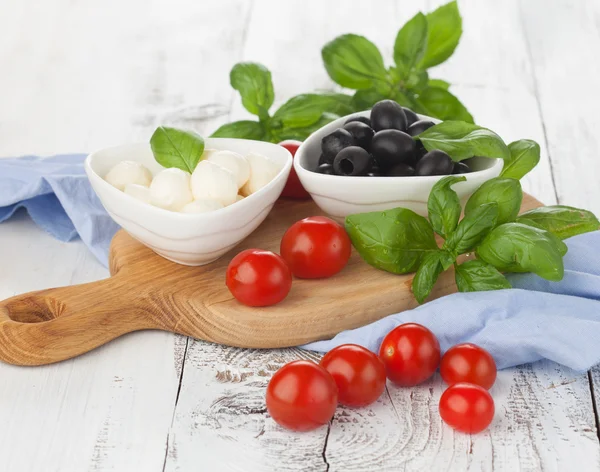 Italienska ingredienser — Stockfoto