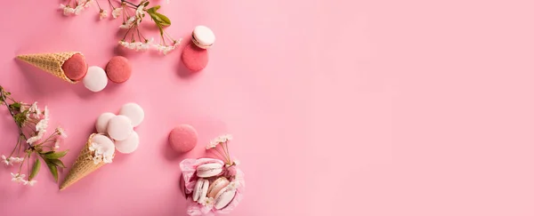 Banner Festivo Saudação Feriado Mola Para Valentines Aniversário Mulher Dia — Fotografia de Stock