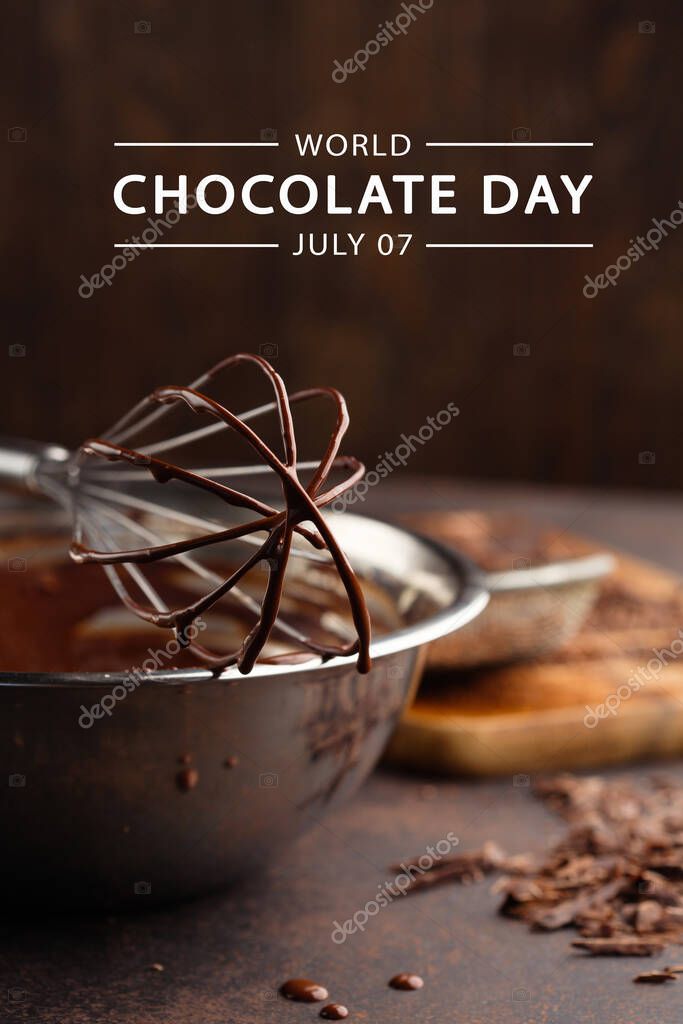 Día Mundial del Chocolate, 7 de julio. Crema de chocolate casera