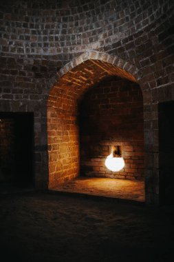 Eski taş banyoları. Derbent Dağıstan 'da taştan kemerler