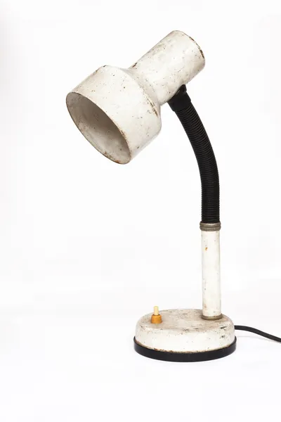 Gammal skrivbordslampa — Stockfoto