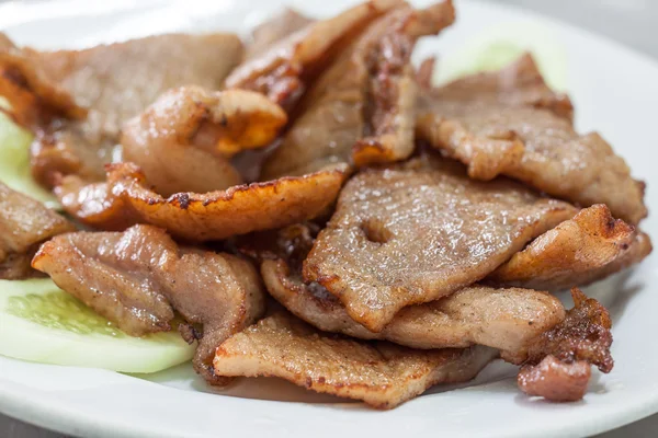 Fried pork — Stock Photo, Image