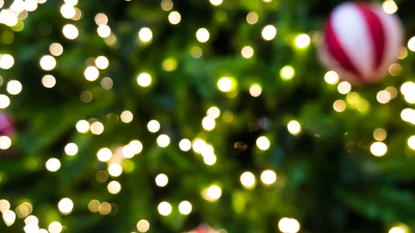 Blur background from christmas tree — Stock Photo, Image