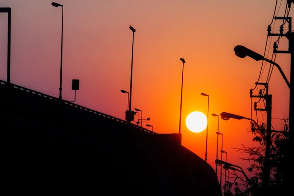 Pôr do sol — Fotografia de Stock