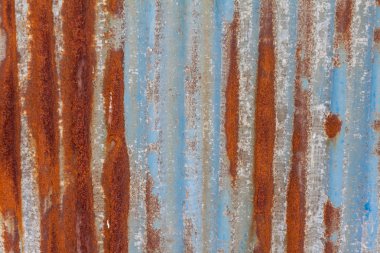 paslı eski galvanizli demir