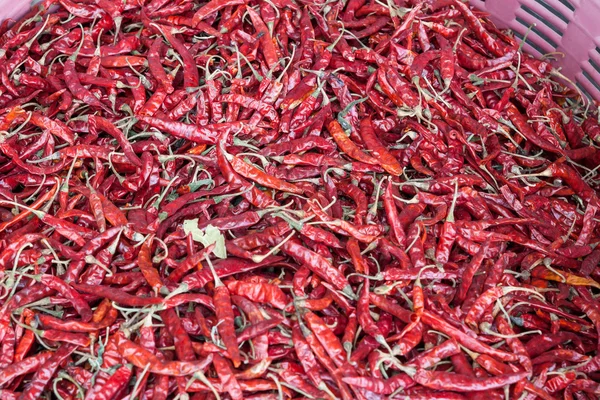 Suszone chili czerwony — Zdjęcie stockowe