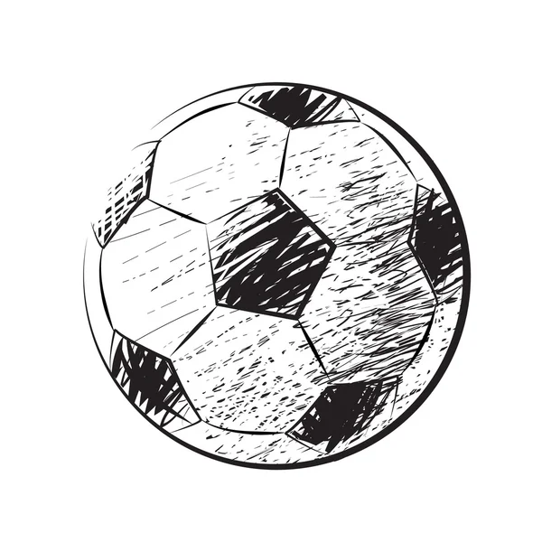 Ποδόσφαιρο - διάνυσμα — Διανυσματικό Αρχείο