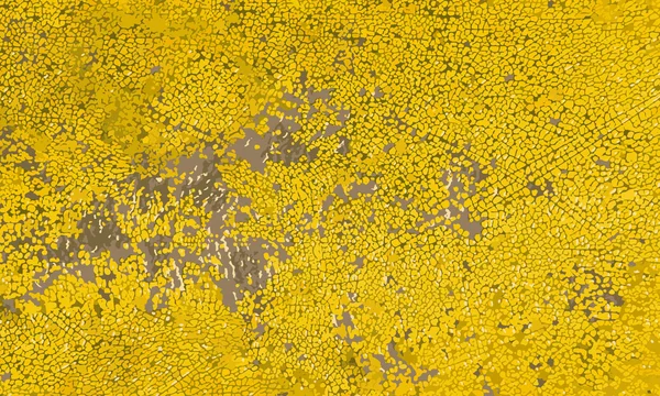 Texture traçante de la vieille selle jaune — Image vectorielle