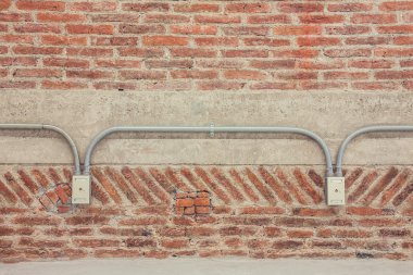 LAN connecttion üzerinde çıplak çimento