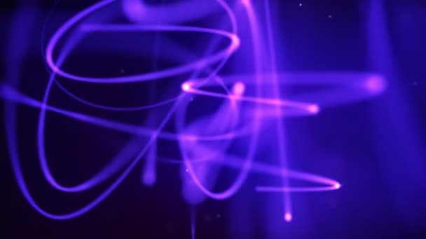 Résumé Magenta de ligne 3d 