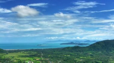 Vadisi bulutlar zaman sukut loop altında