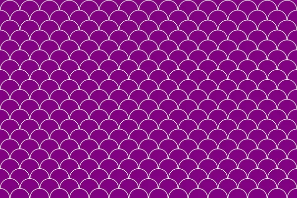 Purple Fish Scales Mermaid Scales Roof Tiles Repeat Pattern Background — Stock fotografie