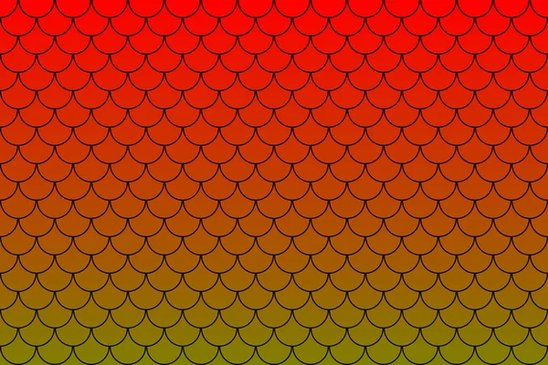 Colorful fish scales, mermaid scales, roof tiles repeat pattern background.