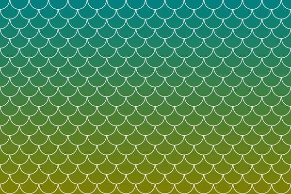 Colorful fish scales, mermaid scales, roof tiles repeat pattern background.