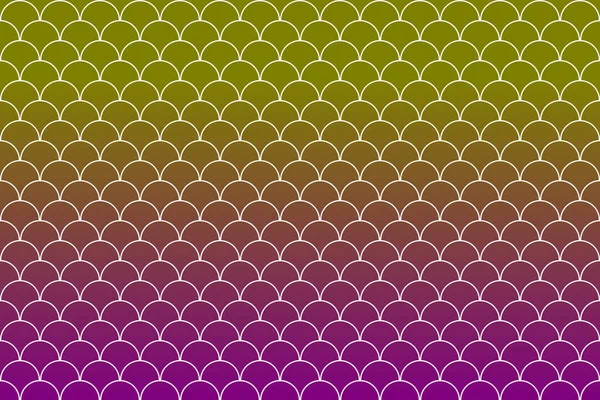 Colorful fish scales, mermaid scales, roof tiles repeat pattern background.