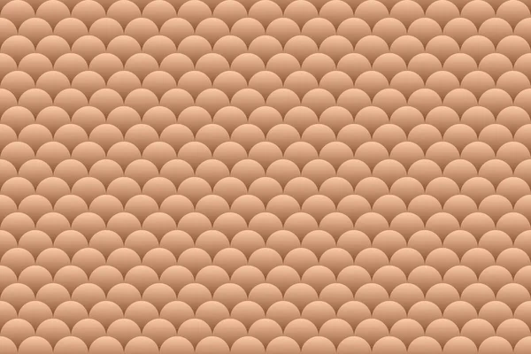 Brown fish scales, mermaid scales, roof tiles repeat pattern background.