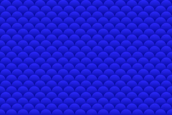 Blue Fish Scales Mermaid Scales Roof Tiles Repeat Pattern Background — Foto Stock