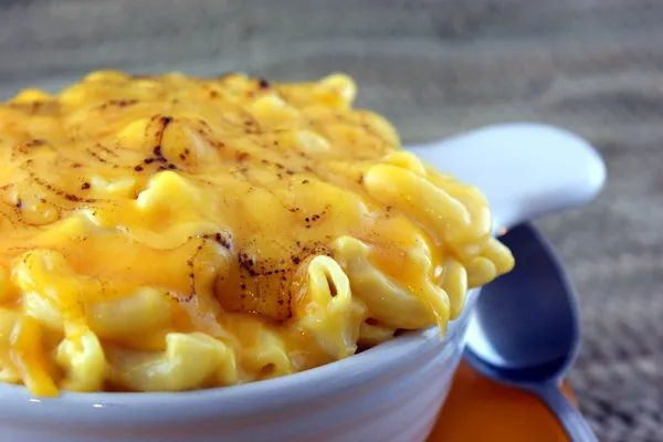 Macarrones y queso Fotos de stock libres de derechos