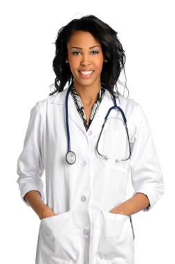 Afrika kökenli Amerikalı doktor ot hemşire