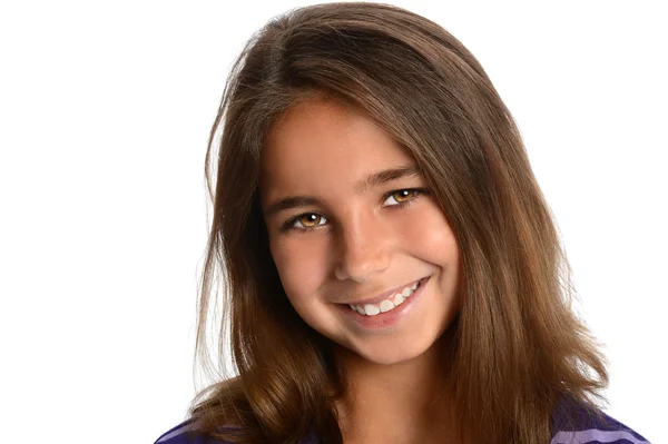 Portrait of Young Girl Smiling — Stock Photo, Image