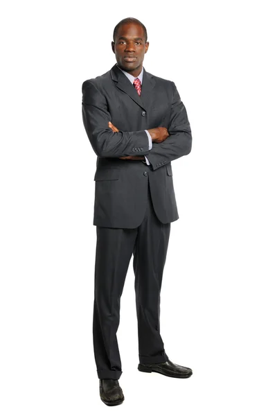 Afro-amerikai üzletember — Stock Fotó