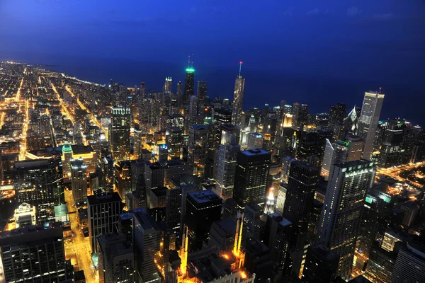 Chicago 'nun hava manzarası — Stok fotoğraf