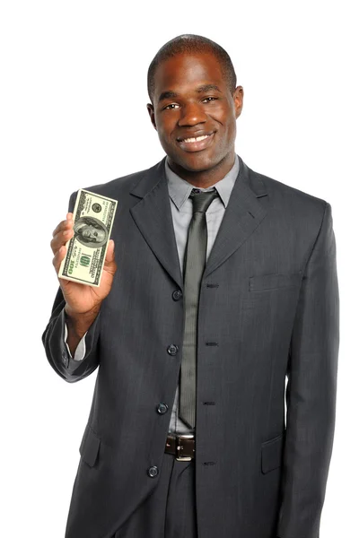Афроамериканский бизнесмен — стоковое фото