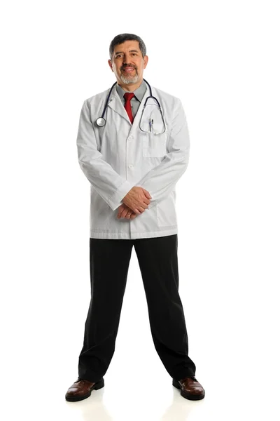 Portrait of Hispanic Doctor Standing — Stock Photo, Image