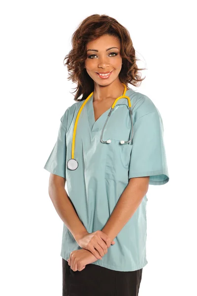 Médico Jovem ou Enfermeira — Fotografia de Stock