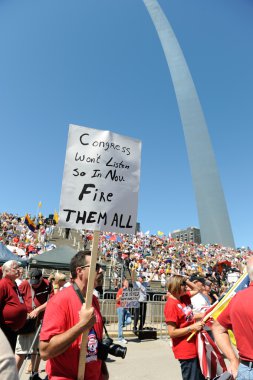 çay partisi miting saint louis Missouri