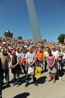 çay partisi miting saint louis Missouri
