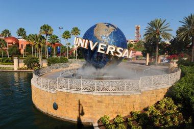 Universal Studios Entrance in Orlando, Florida clipart