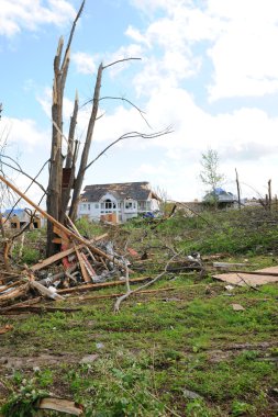 Tornado saint louis vurduktan sonra imha