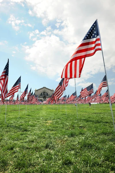 Homenaje a las víctimas del 11-S en Saint Louis, Missouri — Foto de Stock
