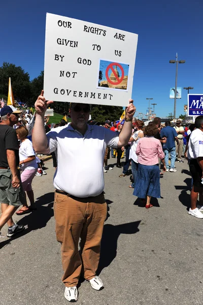 Çay partisi miting saint louis Missouri — Stok fotoğraf