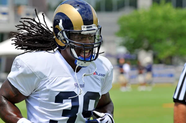 Steven jackson, rams běží zpět — Stock fotografie