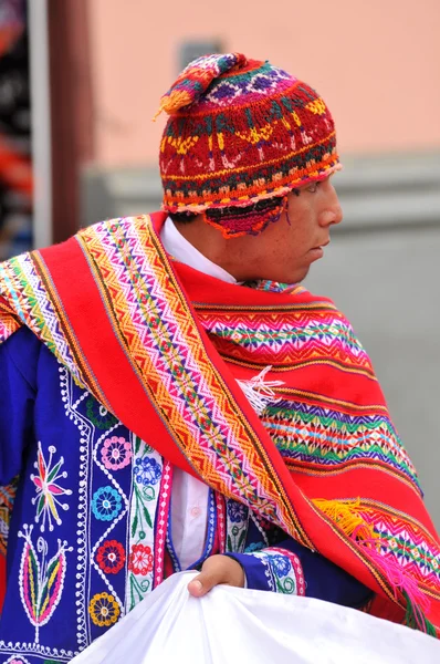 Quechua Man — Stockfoto