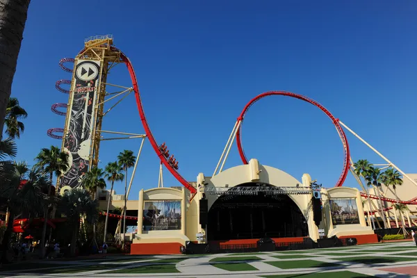 Hollywood Rip Ride Rockit в Universal Studios в Орландо — стоковое фото