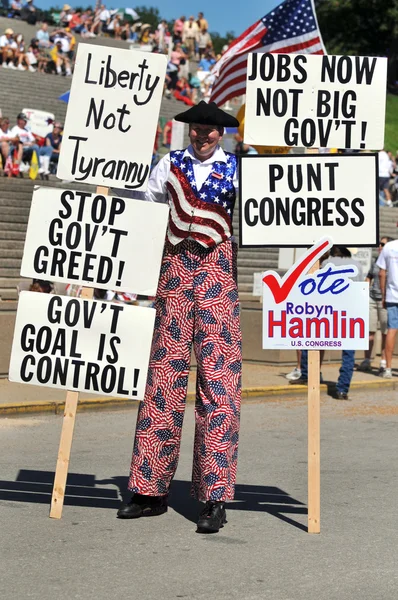 Tea Party Rally em Saint Louis Missouri — Fotografia de Stock