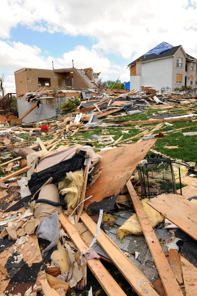 Destruction After Tornadoes Hit Saint Louis — Stock Photo, Image